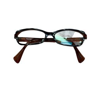 Face a Face Paris Brown Frames Size has worn off (lenses are rx)